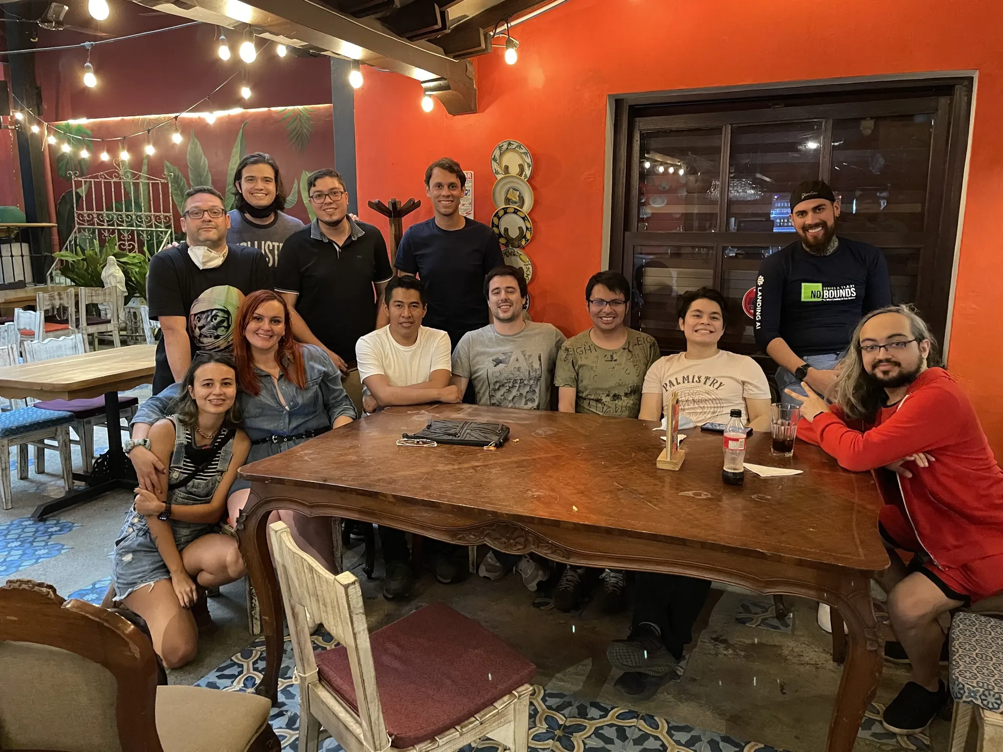 LandingAI team dinner