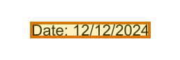 The region of the sample Bailee Letter containing Letter date, with the extracted value outlined