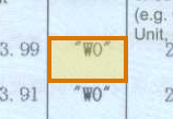 The region of the sample Certificate of Origin containing Origin criterion (item 1), with the extracted value outlined