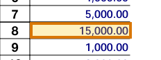 The region of the sample Form 1065 - Partnership Income containing Total income (line 8), with the extracted value outlined
