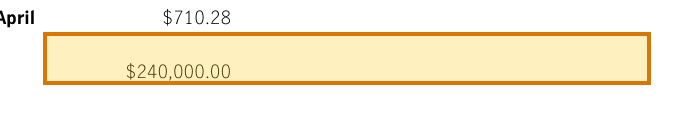The region of the sample HELOC Statement containing Maximum borrowing limit, with the extracted value outlined