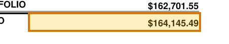 The region of the sample IRA Statement containing Account value, with the extracted value outlined