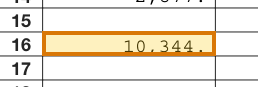 The region of the sample Schedule E containing Taxes (line 16), with the extracted value outlined